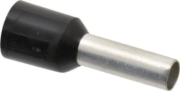 ACI - 10 AWG, Partially Insulated, Crimp Electrical Wire Ferrule - 12mm Long x 3.9mm Diameter Pin, 20mm Overall Length - Benchmark Tooling