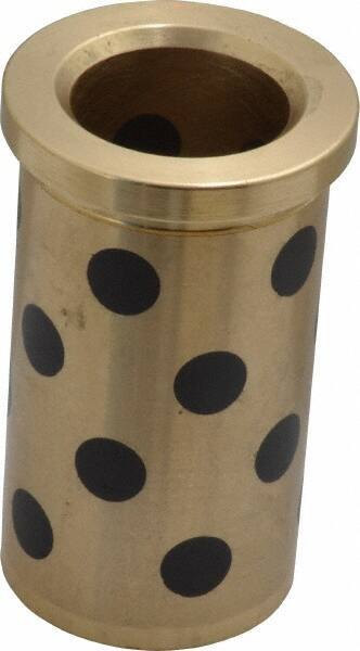 Dayton Lamina - 7/8" ID x 2-3/8" OAL, Aluminum Bronze, Die & Mold Shoulder Bushing - Shoulder, 1-1/4" Bottom OD, 1-1/4" Top OD, 1.43" Collar OD, 2-3/16" Above Collar - Benchmark Tooling