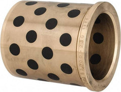 Dayton Lamina - 2" ID x 2-7/8" OAL, Aluminum Bronze, Die & Mold Shoulder Bushing - Shoulder, 2-1/2" Bottom OD, 2-1/2" Top OD, 2.68" Collar OD, 2-11/16" Above Collar - Benchmark Tooling