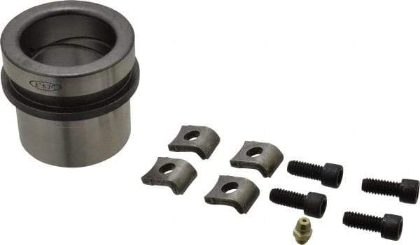 Dayton Lamina - 1-3/4" ID x 2-3/8" OAL, Steel, Die & Mold Shoulder Bushing - Short Shoulder, 2-1/2" Bottom OD, 2-1/4" Top OD, 2.658" Collar OD, 1" Under Collar, 1-3/8" Above Collar - Benchmark Tooling