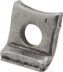 Dayton Lamina - Die & Mold Shoulder Bushing Clamp - 1-1/4, 1-1/2, 1-3/4, 2, 2-1/2, 3, 3-3/4 & 4" Diam Compatability, 25/32" Long x 5/8" Wide x 3/8" High, 0.193" Clamp Tail Height - Benchmark Tooling