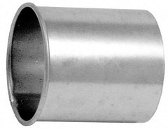 Made in USA - 6" ID Galvanized Duct Adapter - 4" Long, 22 Gage - Benchmark Tooling