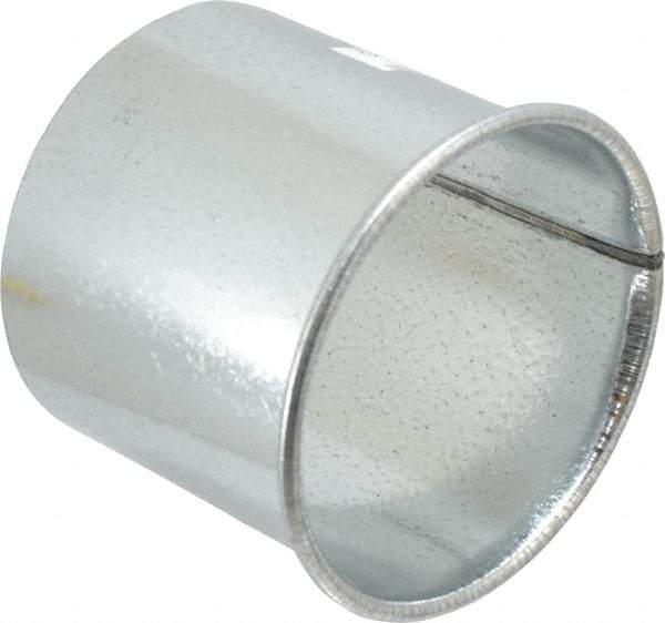 Made in USA - 5" ID Galvanized Duct Adapter - 4" Long, 22 Gage - Benchmark Tooling