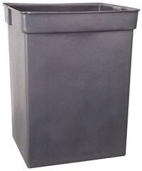 Rubbermaid - 42 Gal Rectangle Plastic Rigid Trash Can Liner - 23-1/4" Long x 20-1/4" Wide x 29" High, Compatible with Container Series Glutton - Benchmark Tooling