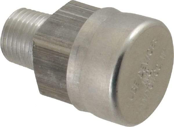 LDI Industries - 1/8 Thread, Aluminum, Protected Vent - 1-1/8" High, 9/16" Hex Flats Diam - Benchmark Tooling