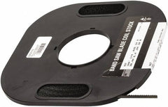 M.K. MORSE - 1/4" x 100' x 0.025" Carbon Steel Band Saw Blade Coil Stock - 10 TPI, Toothed Edge, Raker Set, Flexible Back, Constant Pitch, - Benchmark Tooling