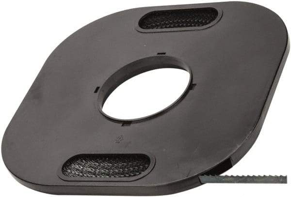 M.K. MORSE - 3/8" x 100' x 0.025" Carbon Steel Band Saw Blade Coil Stock - 6 TPI, Toothed Edge, Hook Form, Raker Set, Flexible Back, Constant Pitch, - Benchmark Tooling
