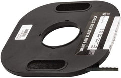 M.K. MORSE - 3/8" x 100' x 0.025" Carbon Steel Band Saw Blade Coil Stock - 10 TPI, Toothed Edge, Raker Set, Flexible Back, Constant Pitch, - Benchmark Tooling