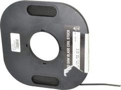 M.K. MORSE - 3/8" x 100' x 0.025" Carbon Steel Band Saw Blade Coil Stock - 18 TPI, Toothed Edge, Raker Set, Flexible Back, Constant Pitch, - Benchmark Tooling