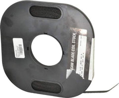 M.K. MORSE - 1/2" x 100' x 0.025" Carbon Steel Band Saw Blade Coil Stock - 10 TPI, Toothed Edge, Raker Set, Flexible Back, Constant Pitch, - Benchmark Tooling