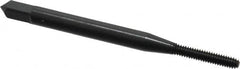 OSG - #2-56 UNC H2 Thread Limit Modified Bottoming Thread Forming Tap - Cobalt, Oxide Finish, 1-3/4" OAL, 7/16" Thread Length, Right Hand Thread, Series HY-PRO NRT - Benchmark Tooling