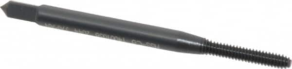 OSG - #3-48 UNC H3 Thread Limit Modified Bottoming Thread Forming Tap - Cobalt, Oxide Finish, 1-13/16" OAL, 1/2" Thread Length, Right Hand Thread, Series HY-PRO NRT - Benchmark Tooling