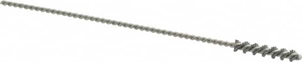 Osborn - 0.19" Diam Helical Nylon Tube Brush - 1" Brush Length, 5" OAL, 0.093" Diam Shank - Benchmark Tooling