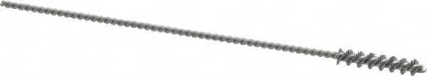 Osborn - 0.19" Diam Helical Nylon Tube Brush - 1" Brush Length, 5" OAL, 0.093" Diam Shank - Benchmark Tooling