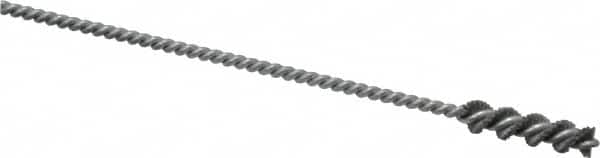 Osborn - 0.26" Diam Helical Nylon Tube Brush - 1" Brush Length, 5" OAL, 0.119" Diam Shank - Benchmark Tooling