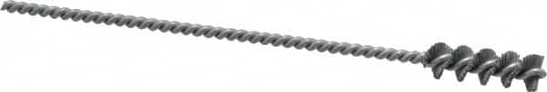 Osborn - 0.325" Diam Helical Nylon Tube Brush - 1" Brush Length, 5" OAL, 0.119" Diam Shank - Benchmark Tooling