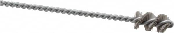 Osborn - 0.515" Diam Helical Nylon Tube Brush - 1" Brush Length, 5" OAL, 0.169" Diam Shank - Benchmark Tooling