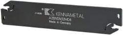 Kennametal - 1.2598" Blade Height, 0.1339" Blade Width, 5.9055" OAL, Neutral Cut, Double End Indexable Cut-Off Blade - 50mm Max Depth of Cut, A2BNSN Blade, A2 Cut-Off Series - Benchmark Tooling