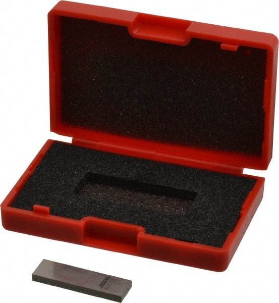 SPI - 0.1002" Rectangular Steel Gage Block - Accuracy Grade 0, Includes NIST Traceability Certification - Benchmark Tooling