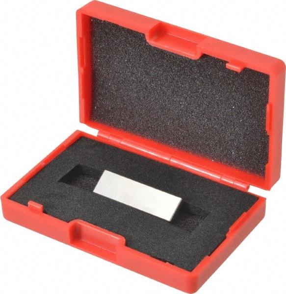 SPI - 0.1005" Rectangular Steel Gage Block - Accuracy Grade 0, Includes NIST Traceability Certification - Benchmark Tooling