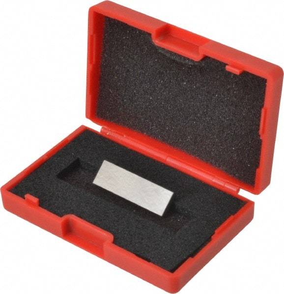 SPI - 0.1009" Rectangular Steel Gage Block - Accuracy Grade 0, Includes NIST Traceability Certification - Benchmark Tooling