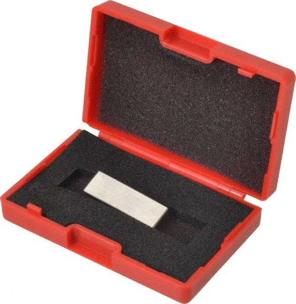 SPI - 0.106" Rectangular Steel Gage Block - Accuracy Grade 0, Includes NIST Traceability Certification - Benchmark Tooling