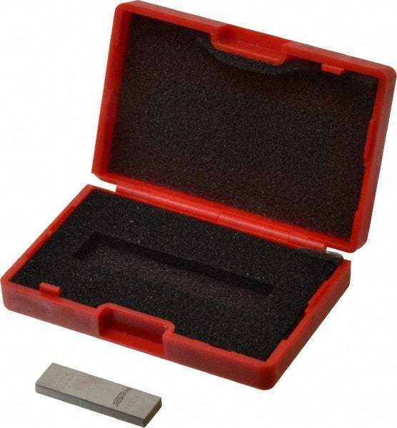 SPI - 0.115" Rectangular Steel Gage Block - Accuracy Grade 0, Includes NIST Traceability Certification - Benchmark Tooling