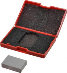 SPI - 0.95" Rectangular Steel Gage Block - Accuracy Grade 0, Includes NIST Traceability Certification - Benchmark Tooling