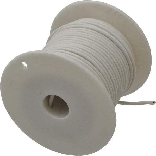 Southwire - 16 Gauge Automotive Primary Wire - 100' Long, White - Benchmark Tooling