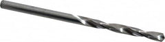 SGS - 9/64" 118° Solid Carbide Jobber Drill - Bright Finish, Right Hand Cut, Spiral Flute, Straight Shank, 2-1/2" OAL, Faceted Point - Benchmark Tooling