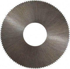 Value Collection - 1-1/2" Diam x 0.016" Blade Thickness, 1/2" Arbor Hole Diam, 110 Teeth, High Speed Steel, Jeweler's Saw - Uncoated, Keyway - Benchmark Tooling