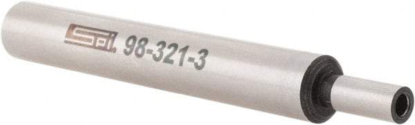 SPI - 0.2" Head Diam, 3/8" Shank, Single End, Mechanical Edge Finder - Accurate to 0.0002", Cylindrical Contact - Benchmark Tooling