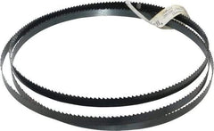 Starrett - 6 TPI, 7' 5" Long x 1/2" Wide x 0.025" Thick, Welded Band Saw Blade - Carbon Steel, Toothed Edge, Raker Tooth Set, Flexible Back, Contour Cutting - Benchmark Tooling