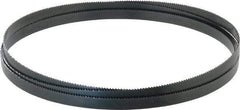 Starrett - 10 TPI, 7' 5" Long x 1/2" Wide x 0.025" Thick, Welded Band Saw Blade - Carbon Steel, Toothed Edge, Raker Tooth Set, Flexible Back, Contour Cutting - Benchmark Tooling
