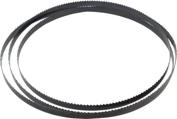 Starrett - 6 TPI, 7' 9" Long x 1/2" Wide x 0.025" Thick, Welded Band Saw Blade - Carbon Steel, Toothed Edge, Raker Tooth Set, Flexible Back, Contour Cutting - Benchmark Tooling