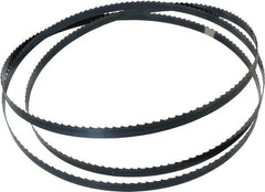 Starrett - 4 TPI, 7' 9" Long x 1/2" Wide x 0.025" Thick, Welded Band Saw Blade - Carbon Steel, Toothed Edge, Flexible Back, Contour Cutting - Benchmark Tooling