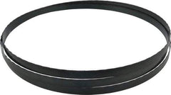 Starrett - 18 TPI, 7' 9" Long x 1/2" Wide x 0.025" Thick, Welded Band Saw Blade - Carbon Steel, Toothed Edge, Wavy Tooth Set, Flexible Back, Contour Cutting - Benchmark Tooling