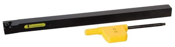 Kennametal - SCLC, Left Hand Cut, 5° Lead Angle, 10mm Shank Height x 10mm Shank Width, Neutral Rake Indexable Turning Toolholder - 150mm OAL, CC... Insert Compatibility, Series Screw-On - Benchmark Tooling