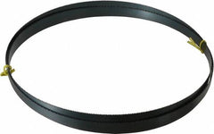 Starrett - 10 TPI, 10' 8" Long x 3/4" Wide x 0.032" Thick, Welded Band Saw Blade - Carbon Steel, Toothed Edge, Raker Tooth Set, Flexible Back, Contour Cutting - Benchmark Tooling
