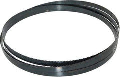 Starrett - 10 TPI, 12' 6" Long x 1/2" Wide x 0.025" Thick, Welded Band Saw Blade - Carbon Steel, Toothed Edge, Raker Tooth Set, Flexible Back, Contour Cutting - Benchmark Tooling