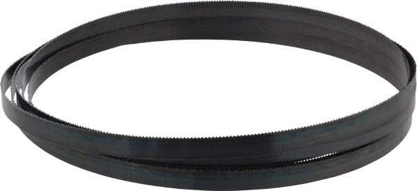 Starrett - 14 TPI, 12' 6" Long x 1/2" Wide x 0.025" Thick, Welded Band Saw Blade - Carbon Steel, Toothed Edge, Raker Tooth Set, Flexible Back, Contour Cutting - Benchmark Tooling