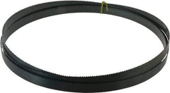 Starrett - 6 TPI, 12' 6" Long x 1" Wide x 0.035" Thick, Welded Band Saw Blade - Carbon Steel, Toothed Edge, Raker Tooth Set, Flexible Back, Contour Cutting - Benchmark Tooling