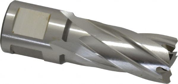 Hougen - 21/32" Diam x 1" Deep High Speed Steel Annular Cutter - Benchmark Tooling