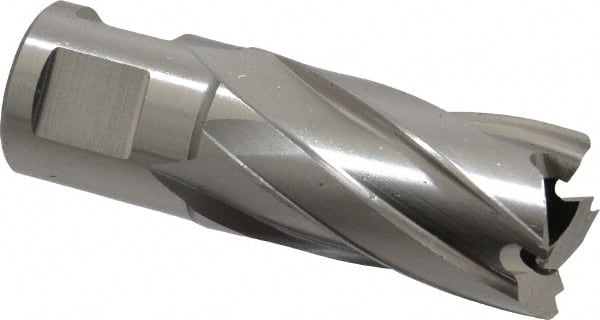 Hougen - 25/32" Diam x 1" Deep High Speed Steel Annular Cutter - Benchmark Tooling