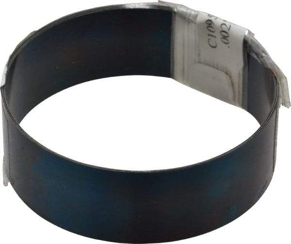 Value Collection - 0.002 Inch Thick x 3/4 Inch Wide x 12 Ft. Long, Spring Steel Coil - 1095 Blue Tempered Steel - Benchmark Tooling