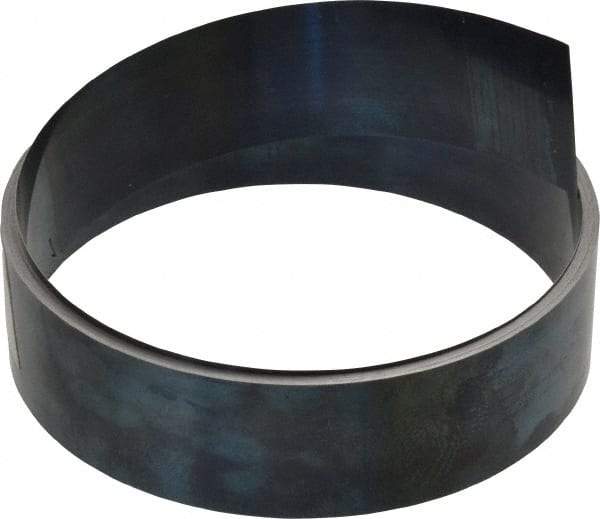 Value Collection - 0.004 Inch Thick x 1 Inch Wide x 16 Ft. Long, Spring Steel Coil - 1095 Blue Tempered Steel - Benchmark Tooling