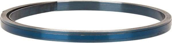 Value Collection - 0.028 Inch Thick x 5/8 Inch Wide x 16 Ft. Long, Spring Steel Coil - 1095 Blue Tempered Steel - Benchmark Tooling