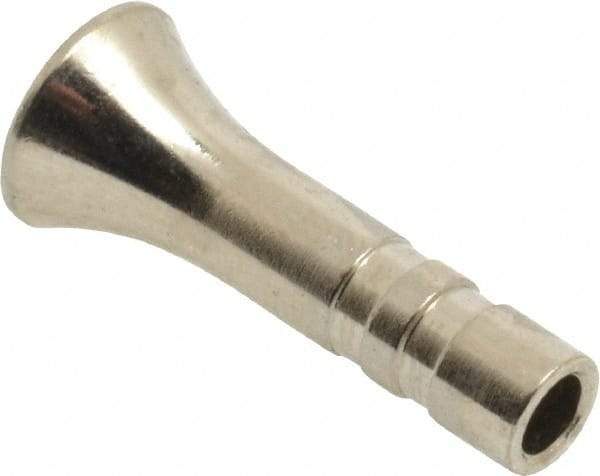 Norgren - Nickel Plated Brass Push-to-Connect Tube Stem Plug - 260 Max psi, Plug-In Connection - Benchmark Tooling