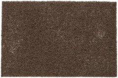 3M - Coarse Grade, Aluminum Oxide Hand Pad - Tan, 6" Wide x 9" Long, Nonwoven - Benchmark Tooling