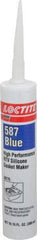 Loctite - 300 mL Cartridge Blue RTV Silicone Joint Sealant - 30 min Tack Free Dry Time, 24 hr Full Cure Time, Series 587 - Benchmark Tooling